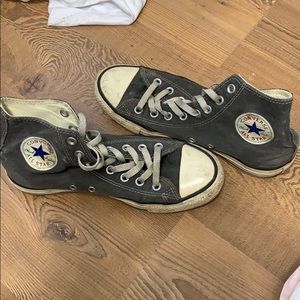 Grey High Top Converse